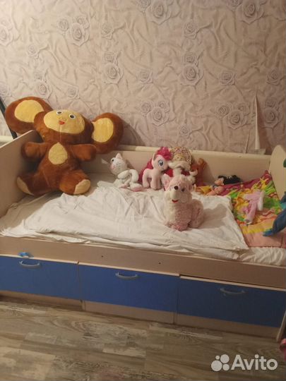 Детская кровать от 3 лет с бортиками бу