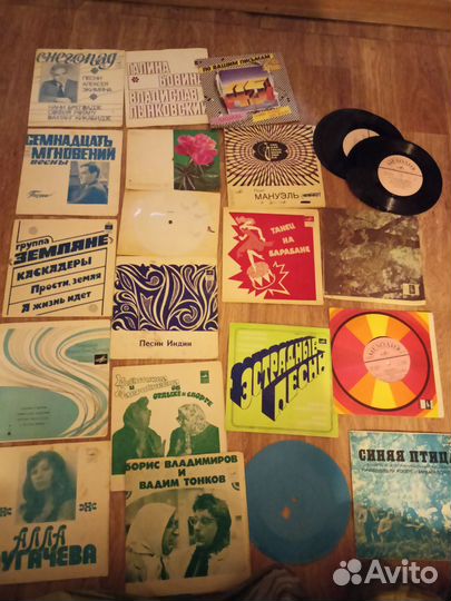 Пластинки СССР разные