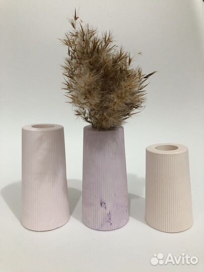 Ваза из гипса