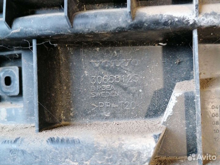 Крепление заднего бампера вольво s80