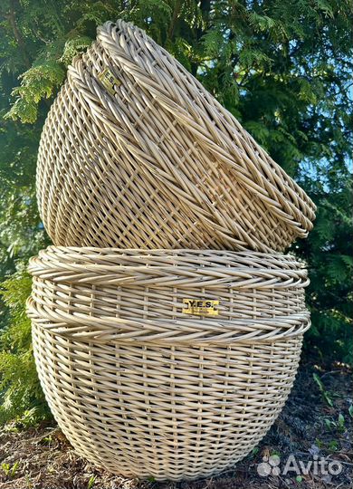 Кашпо из искусственного ротанга от 12 л и более