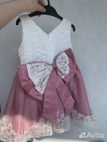 Платье на девочку 86-92