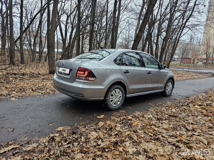 Volkswagen Polo 1.6 МТ, 2020, 85 000 км