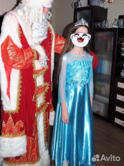 Новогодний костюм «Эльзы» из «Ледяного сердца»