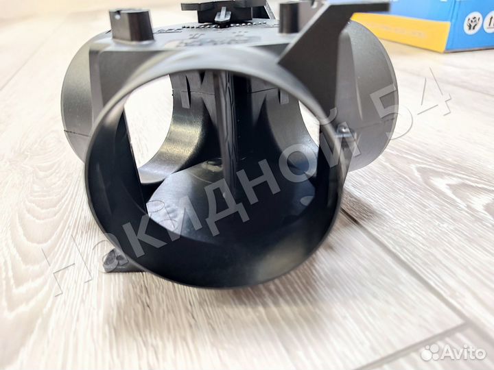 Тройник заслонка на автономный отопитель LF 75мм