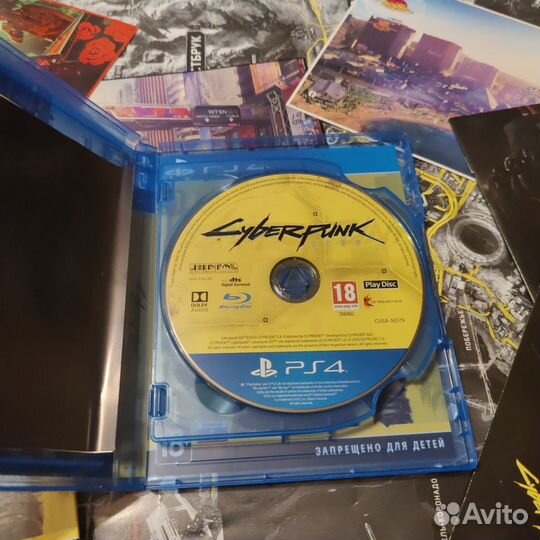 Cyberpunk 2077 ps4 диск