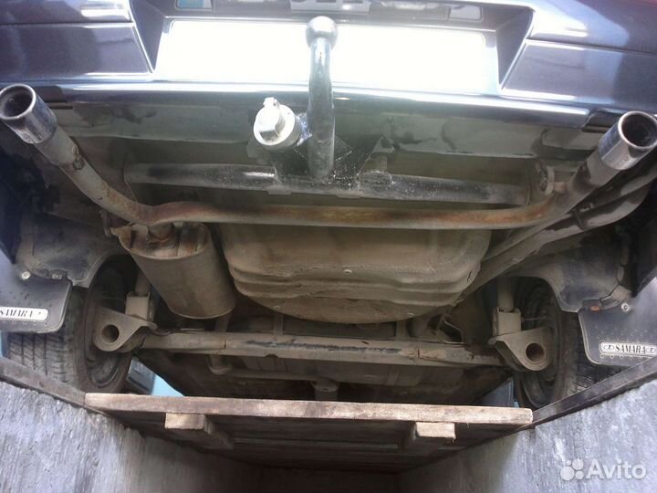 Двойной выхлоп ваз2115