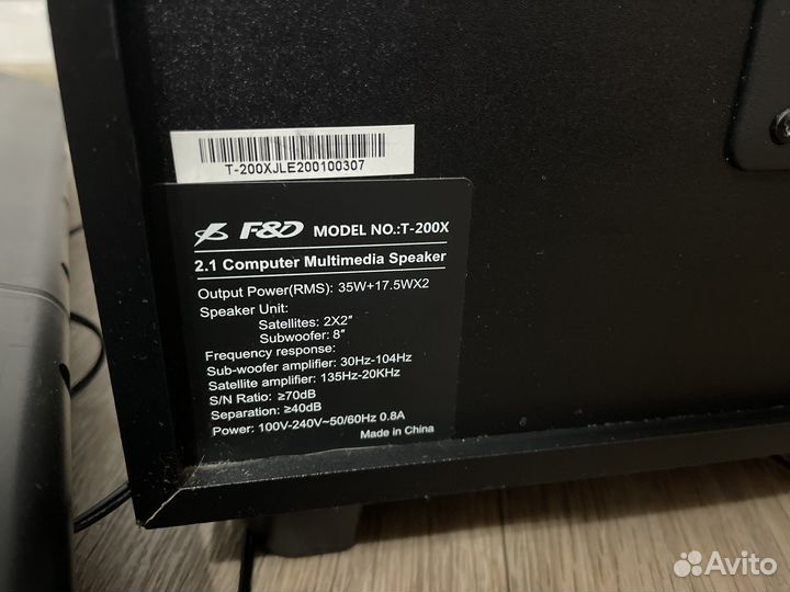 Колонки fenda t200x