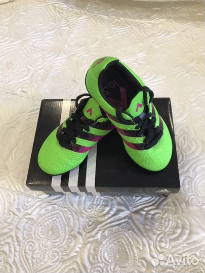 Футбольные детские бутсы Adidas, размер 27-28