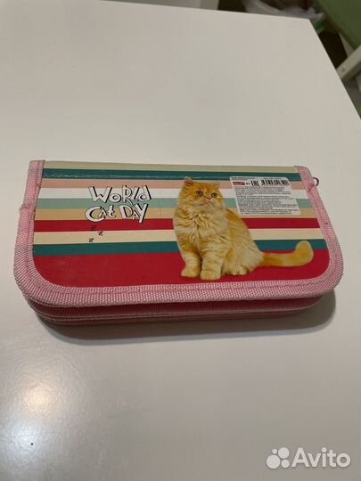 Пенал с котиком