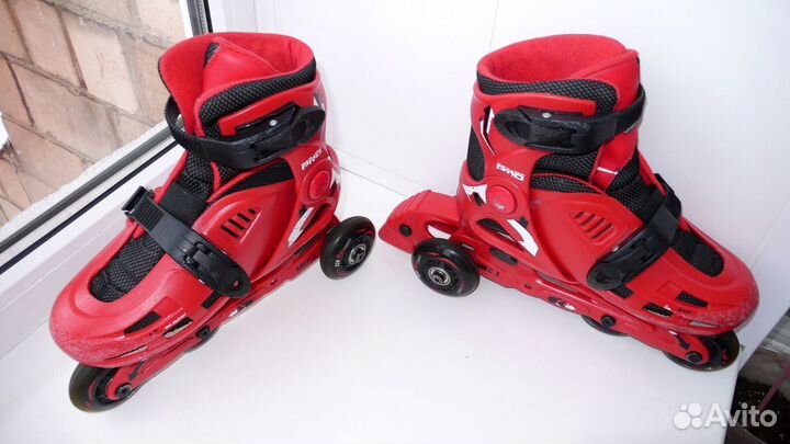 Детские раздвижные ролики Reaction Galaxy р. 30-33