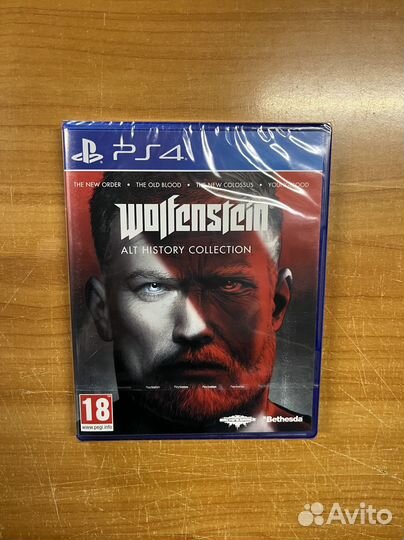 PS4 Wolfenstein Alt History Collection (новый)