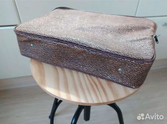 Мини-чемодан 50-х гг. СССР+ интерьерная тумба-кейс