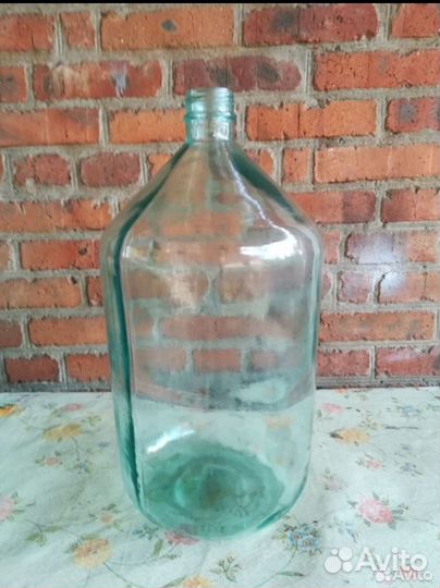 Бутыль стеклянный 20 литров