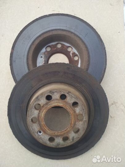 Диски тормозные задние VW Golf 7