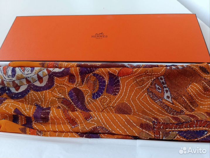 Шелковый платок hermes Франция