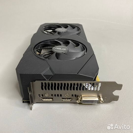 Видеокарта asus Dual GeForce GTX1660 super 6GB