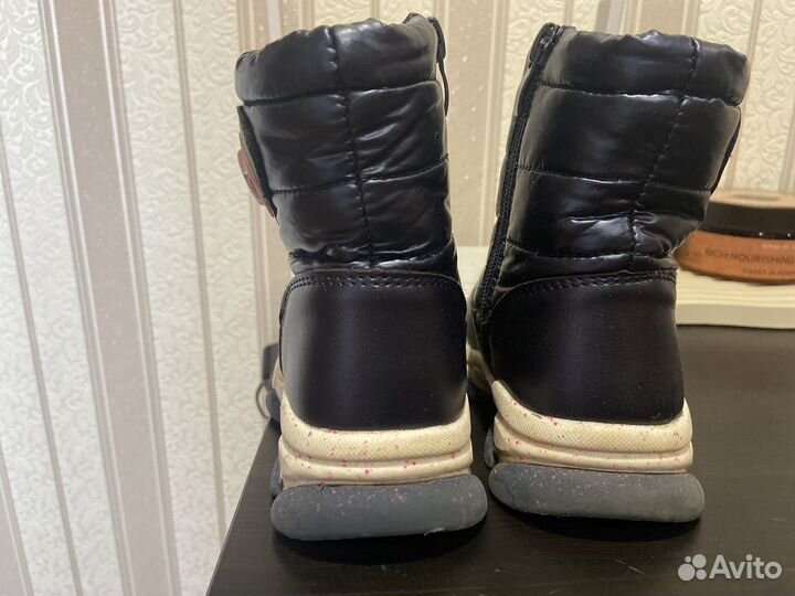 Зимние сапоги для девочки размер 22