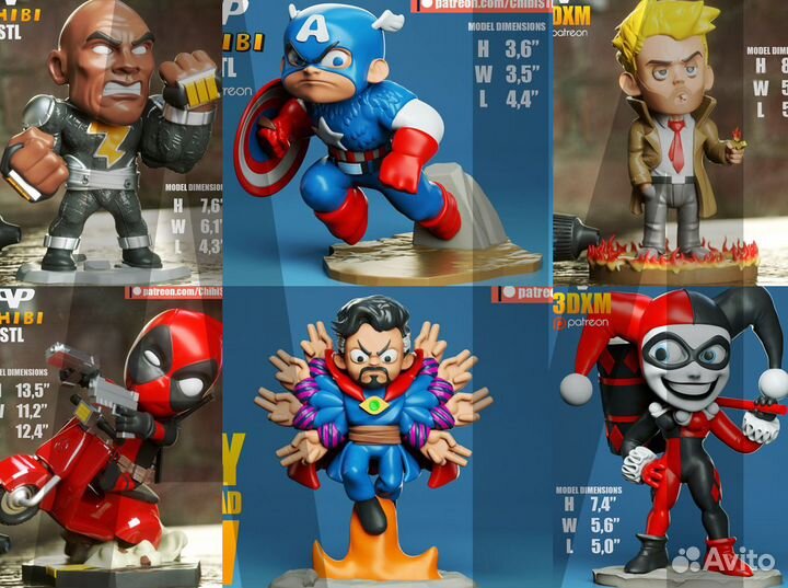 3D модели для печати STL формат (№8)