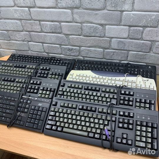 Клавиатуры USB и PS/2 формата. Рабочие. Гарантия
