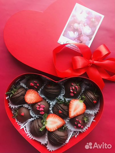 Клубника в бельгийском шоколаде