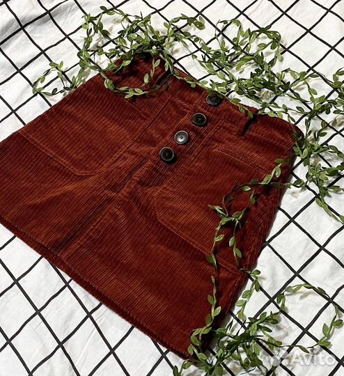 Вельветовая юбка