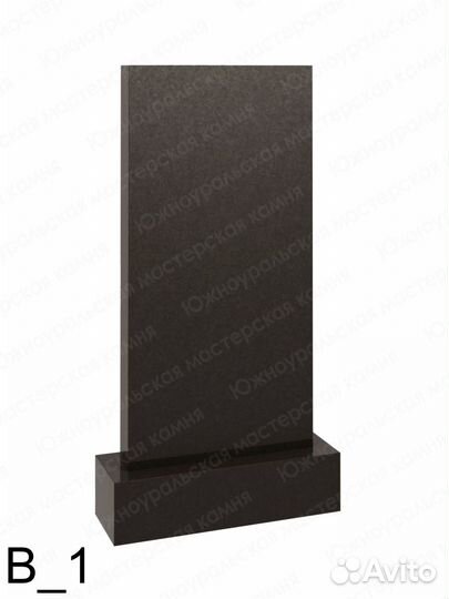 Вертикальные памятники из гранита