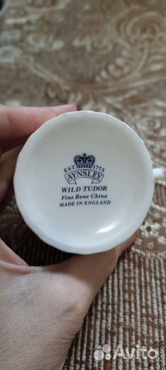 Чашечки Wild Tudor. Винтаж. Англия