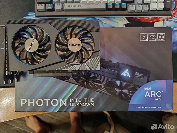 Видеокарта gigabyte Intel Arc A380 windforce OC