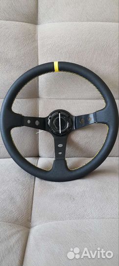 Спортивный руль под переходник с выносом