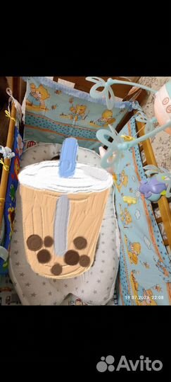 Бортики в детскую кроватку