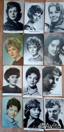 Фото знаменитых актёров 50-60х г