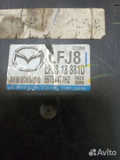 Эбу блок управления двигателем и АКПП mazda 6