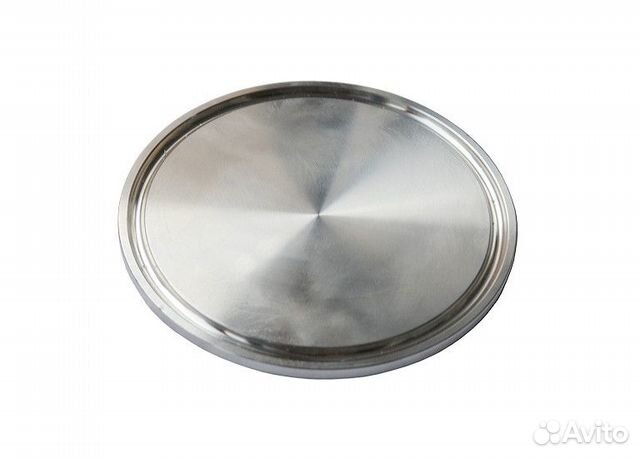 Заглушка клампового соединения. Заглушка резьбовая