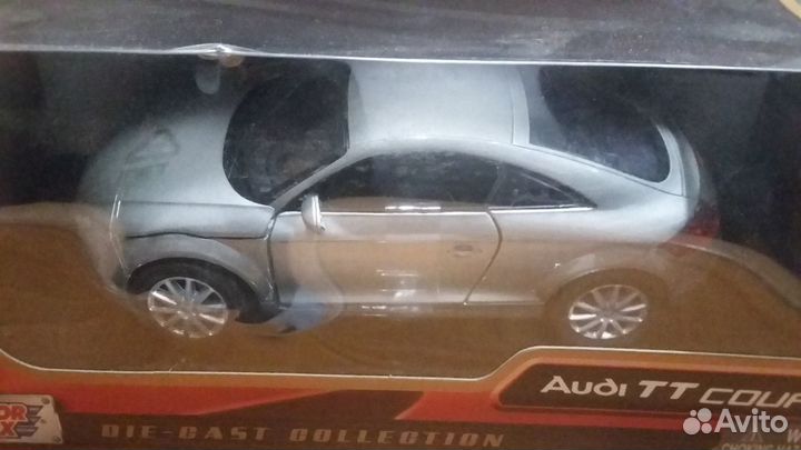 Новая модель Audi TT coupe 1:24 1/24 от Motor Max