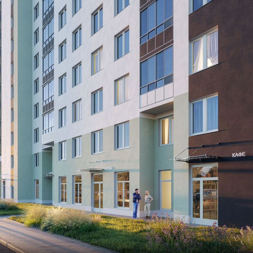 3-к. квартира, 74,1 м², 3/12 эт.