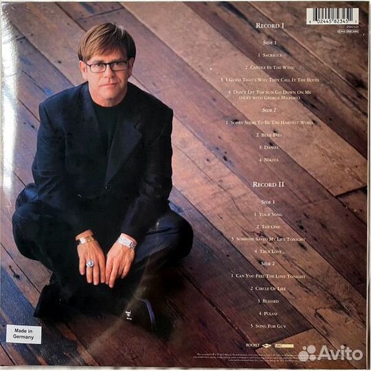 Виниловая пластинка Elton John - Love Songs (180 G