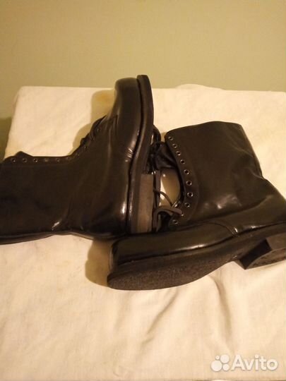 Ботинки мужские военные не утеплённые