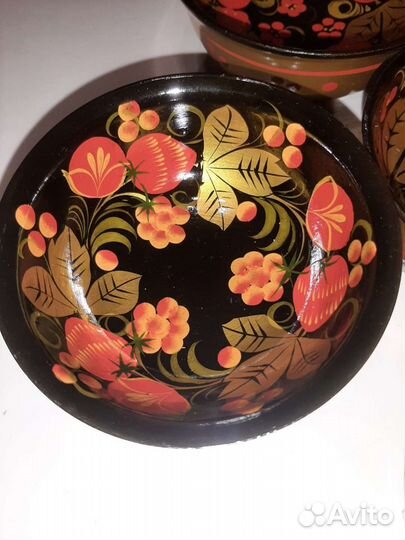 Чашки Хохлома новые