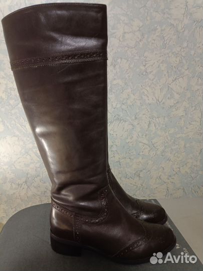 Сапоги женские натуральная кожа 36