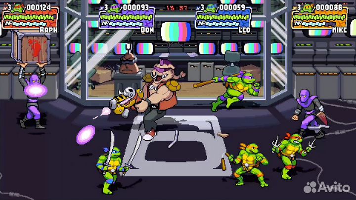 Mutant ninja turtles shredders revenge xbox XS