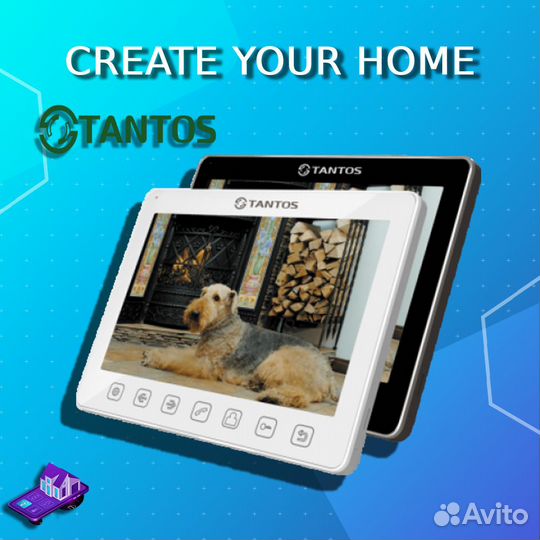 Монитор для видеодомофона Tantos Sherlock