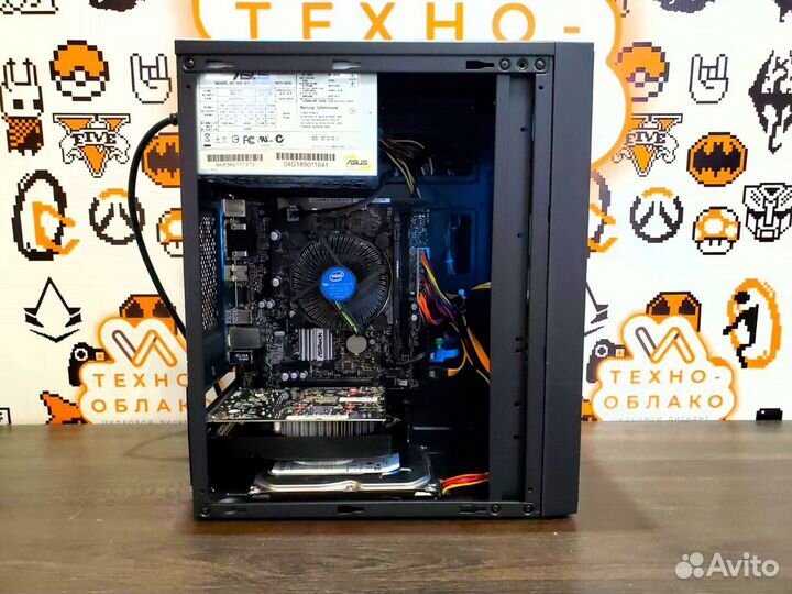 Игровой PC Core i3-9100F + GTX 1050 Ti 4Gb