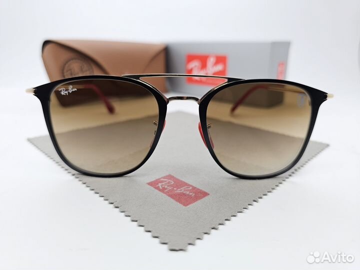 Очки Ray Ban 3601 Ferrari Коричневое Стекло