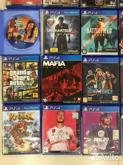 Игры для ps4, ps5