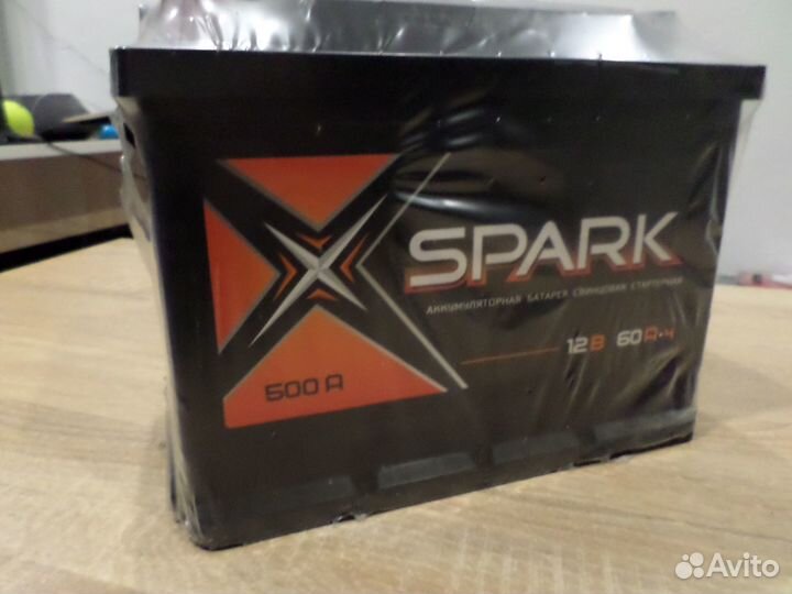 Аккумулятор spark 60Ач 500А п-п