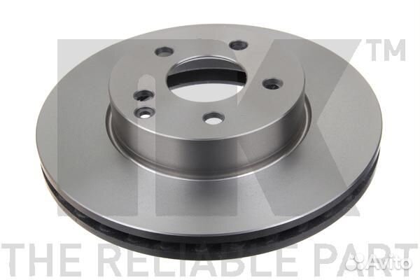 Диск тормозной mercedes W204/W212 09- передний D 2