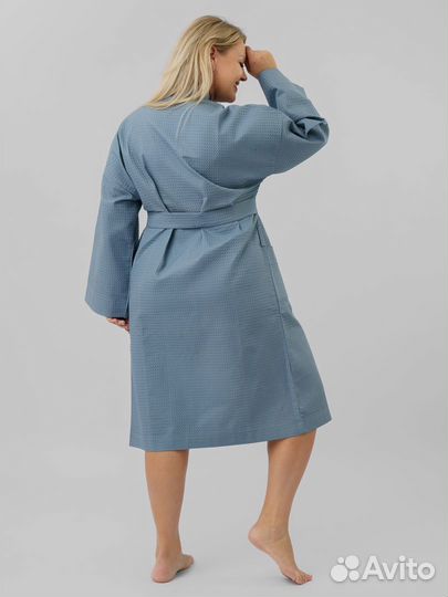 Халат банный вафельный Артикул 1704 - 1701