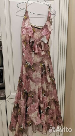 Платье коктейльное в пол