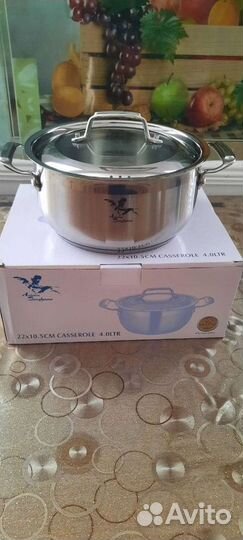 Кастрюля из нержавейки